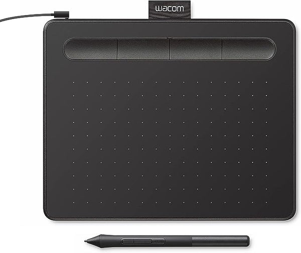 Wacom Intuos Small Wired Graphics Drawing Tablet CTL4100 - Black Like New