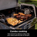 Ninja FlexFlame Upgrades Premium Half Griddle, XSKHLFGRIDLE - BLACK - Like New