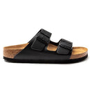 0051193 BIRKENSTOCK UNISEX ARIZONA BLACK LEATHER SANDAL SIZE 7M/9W - Like New