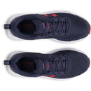 UNDER ARMOUR CHARGED ASSERT 10 - SIZE MEN 8.5 MIDNIGHT NAVY/RED - Like New