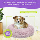 Zampa Pets Calming Dog Bed size with dimensions Round Donut Bed for Extra Small - Brand New