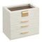 SONGMICS JEWELRY BOX WITH GLASS LID, 4-LAYER JEWELRY ORGANIZER, - Scratch & Dent
