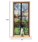 TOTAL VISION BUTTERFLY PATTERN - QUICK INSTALL MESH MAGNETIC SCREEN VT-01858 - Brand New