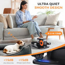 GUGTTR UNDER DESK ELLIPTICAL MACHINE - BLACK/ORANGE - Like New