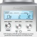 Breville BCG820BSS Smart Grinder Pro, 18 oz Coffee Bean Capacity Stainless Steel - Like New