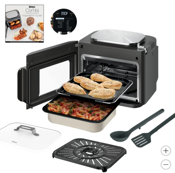 NINJA COMBI ALL-IN-ONE MULTICOOKER OVEN AND AIR FRYER GLASS LID - Scratch & Dent