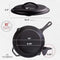 Cuisinel Cast Iron Skillet Lid 10" Pre-Seasoned Covered Frying Pan Set - BLACK - Like New