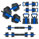 VIVITORY DUMBBELL SETS ADJUSTABLE WEIGHTS FREE WEIGHTS WITH CONNECTOR 45LBS - Like New