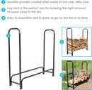 Alloy Steel Fujian Anxi Walden Crafts Co. Firewood Log Rack - BLACK - Like New