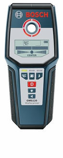 BOSCH GMS120-RT Digital Wall Scanner, Wood, Metal, Live Wire, RECONDITIONED BLUE - Like New