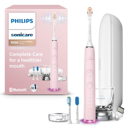 PHILIPS SONICARE DIAMONDCLEAN SMART 9500 ELECTRIC TOOTHBRUSH HX9923/21 - PINK - Like New