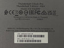 Belkin Thunderbolt 3 Dock Pro w/ Thunderbolt 3 Cable F4U097 - Space Gray - Like New
