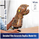 4D Build Marvel Infinity Gauntlet 3D Puzzle Model Kit with Stand 142 Pcs - Brand New