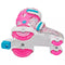 ROLLER DERBY SPORT KIDS' ROLLER SKATE - SIZE: M 11-2 ADJUSTABLE - PINK/WHITE - Like New