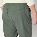 AMAZON ESSENTIALS MEN'S TRAVEL STRETCH JOGGER PANT - SIZE MEN M - DARK GREEN - Like New