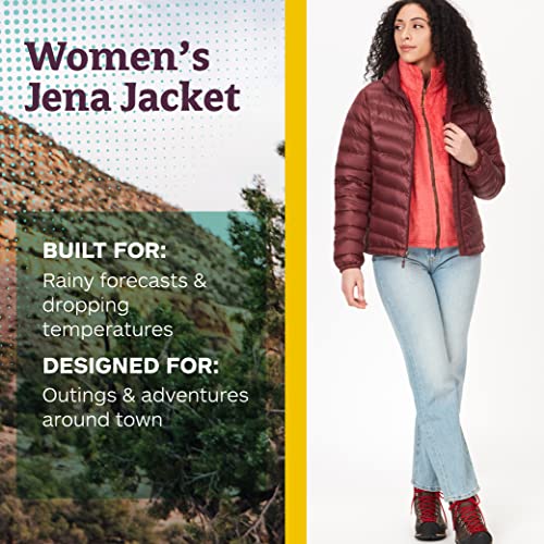 76240 MARMOT WOMEN'S WM'S JENA JACKET MAROON PORT ROYAL SIZE S - Brand New
