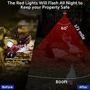 KITTMIP 4 PACK CONTROL LIGHT NOCTURNAL ANIMAL REPELLER SR-4SKL-P753 - BLACK - Like New
