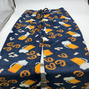 THEAMA TEK COLLECTION EXTRA SOFT LOUNGE PANT - SIZE: MEN L - NAVY W/ PRETZEL - Brand New