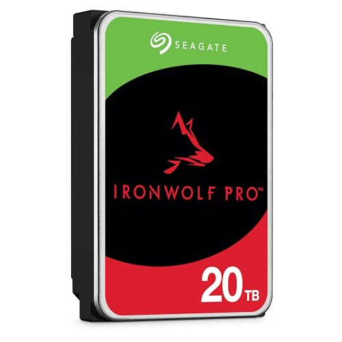 SEAGATE IRONWOLF PRO 20TB ENTERPRISE NAS HDD CMR 3.5" SATA 6GB/S ST20000NT001 - Brand New