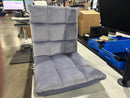GENERIC PADDED FLOOR CHAIR WITH ADJUSTABLE BACK - LAVENDER - Like New