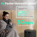 Y&O Humidifiers 10L 2.64Gal Steam Humidifier for Plants - Black - Like New