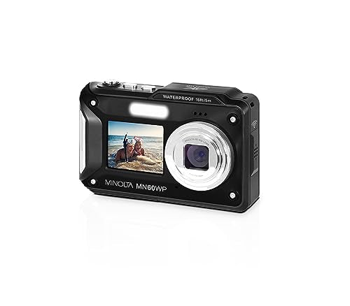 MINOLTA MN60WP 48MP 4K ULTRA HD DUAL SCREEN WATERPROOF CAMERA - - Scratch & Dent