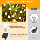 Brightever Solar Garden Lights 6 Pack Solar Powered Firefly Lights Warm White Like New