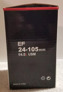 CUP CAMERA LENS CUP - EF 24-105MM F/4L IS USM - BLACK - Like New