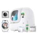 PETKIT 2025 PUROBOT MAX PRO AI CAMERA SELF CLEANING CAT LITTER 210° WIDE ANGLE - Like New