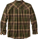 1052 Legendary Whitetails Mens Plaid Flannel 100% Cotton Long Sleeve Shirt M - Brand New