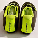 IMENSEAS NEW IMENSEAS LOCK FREE CYCLING SHOES - SIZE: US 11.5 - BLACK/GREEN - Like New