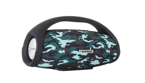 BLAUPUNKT ECLIPSE PORTABLE BLUETOOTH BOOMBOX BP1739 - CAMO Like New