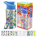 5-MINUTE CRAFTS KIDS BOY BOTTLE WITH STICKERS KIT, 16.9 oz/500 ml, 2333END - Like New