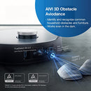 ECOVACS DEEBOT X1 TURBO ROBOT VACUUM AND MOP COMBO AUTO-CLEANING STATION - BLACK - Like New