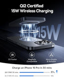 BASEUS FOR MAGSAFE PORTABLE CHARGER QI2 CERTIFIED 15W 10000MAH - BLACK - Brand New