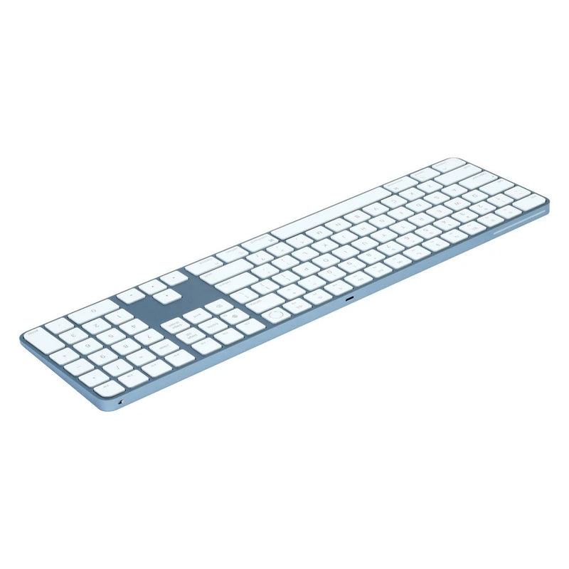APPLE MAGIC KEYBOARD WITH TOUCH ID AND NUMERIC KEYPAD - BLUE - Like New