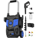 DGIVOVO ELECTRIC PRESSURE WASHER 4500PSI MAX 3.0GPM WITH 20FT HOSE - BLUE/BLACK - Like New