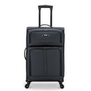 U.S. TRAVELER ANZIO SOFTSIDE EXPANDABLE SPINNER LUGGAGE, DARK GRAY, 26-INCH - Brand New