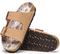 BIRKENSTOCK ARIZONA VEGAN BIRKIBUC - SIZE: MEN 4 WOMEN 6 (EU M37) - PECAN - Like New