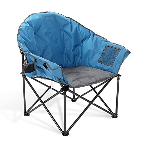 ARROWHEAD OUTDOOR Oversized Heavy-Duty Club Folding Camping Chair Like New