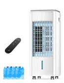 Portable Air Conditioners, 3-IN-1 Evaporative Air Cooler w/ 4 Ice Packs - White - Brand New