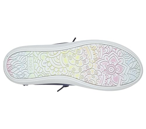 33492 BOBS FROM SKECHERS WIDE NAVY SIZE 7.5/W4.5 UK/38 EU - Brand New