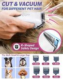 KAKIPI DOG GROOMING KIT DOG CLIPPERS DOG DRYER AND CLEANER - Black - Like New