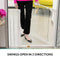 EVENFLO EASY WALK-THRU CLEAR GATE - CLEAR - Brand New