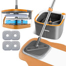 BOMIDI MOP AND BUCKET SET SPIN MOP WITH SEPARATE DIRTY WATER SYSTEM FLOORS - Like New