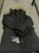 GALAXY BY HARVIC SPIRE BY GALAXY JENAR HEAVYWEIGHT COAT JACKET SIZE: S - BLACK - Like New