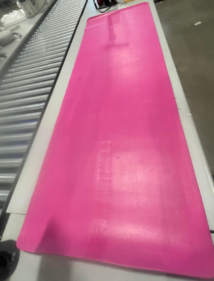 GENERIC YOGA MAT 68 INCH X 24 INCH - PINK - Scratch & Dent