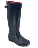 Stormur Original Fleeced II Tall Waterproof Rain Boots - Navy, Size 11 - Brand New