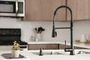 PEERLESS PRECEPT COMMERCIAL SINGLE-HANDLE PULL-DOWN SPRAYER FAUCET - MATTE BLACK - Brand New