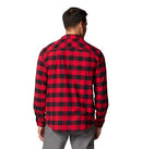 XN8978 COLUMBIA MEN'S BEARMOUTH SPRINGS SIZE M MOUNTAIN RED BUFFALO CHECK - Brand New